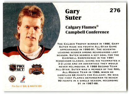 1991-92 Pro Set Gary Suter Calgary Flames #276