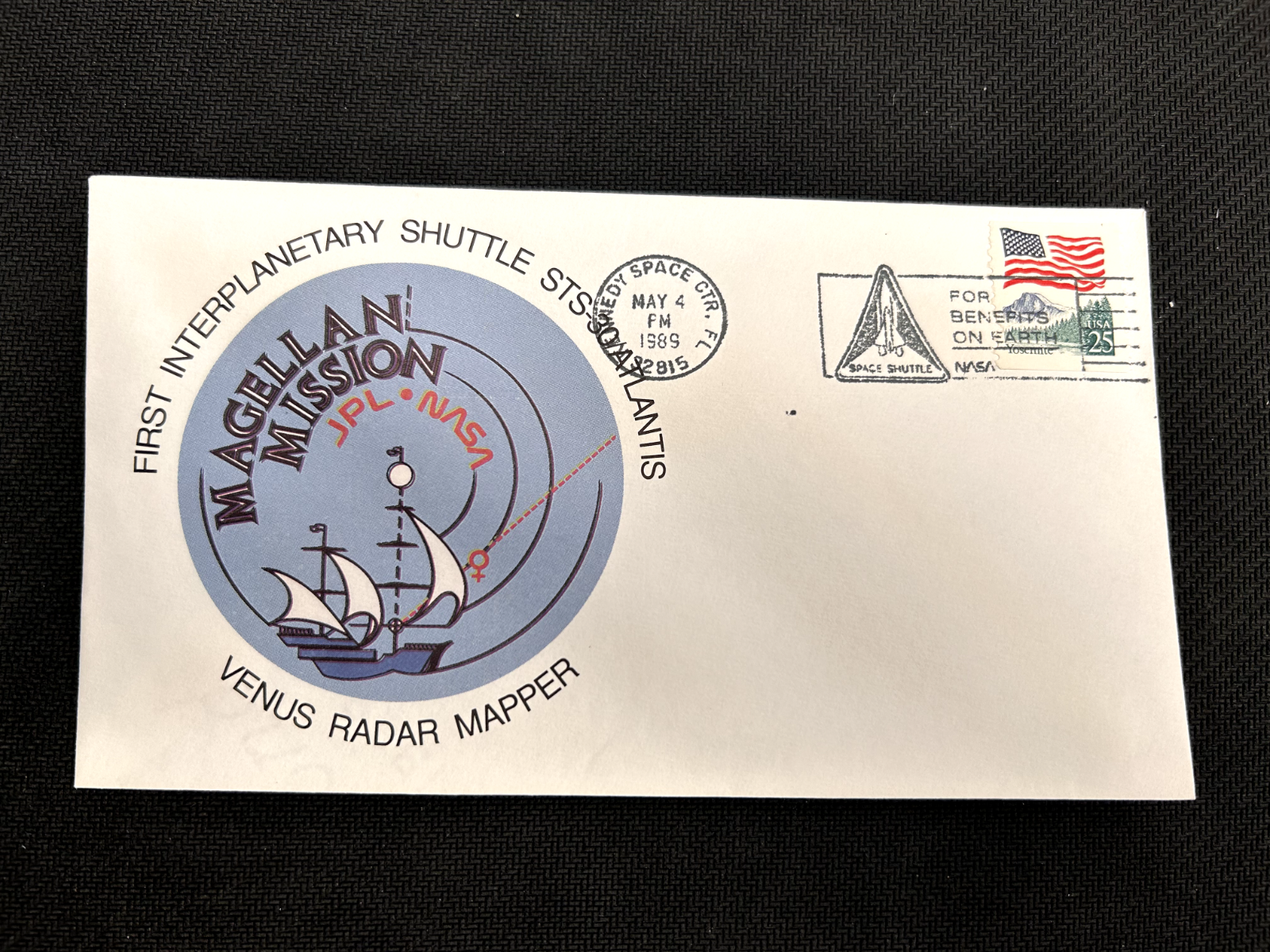 NASA Space Shuttle Atlantis STS-30 Magellan Mission cover