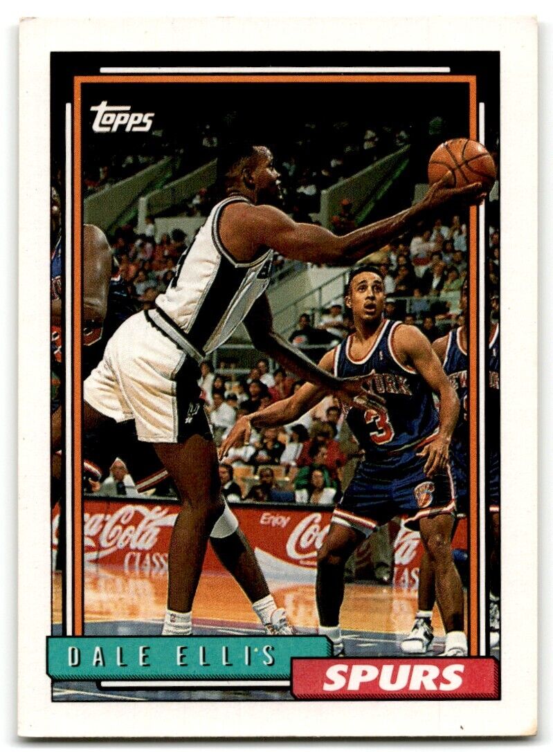 1992-93 Topps Dale Ellis San Antonio Spurs #361