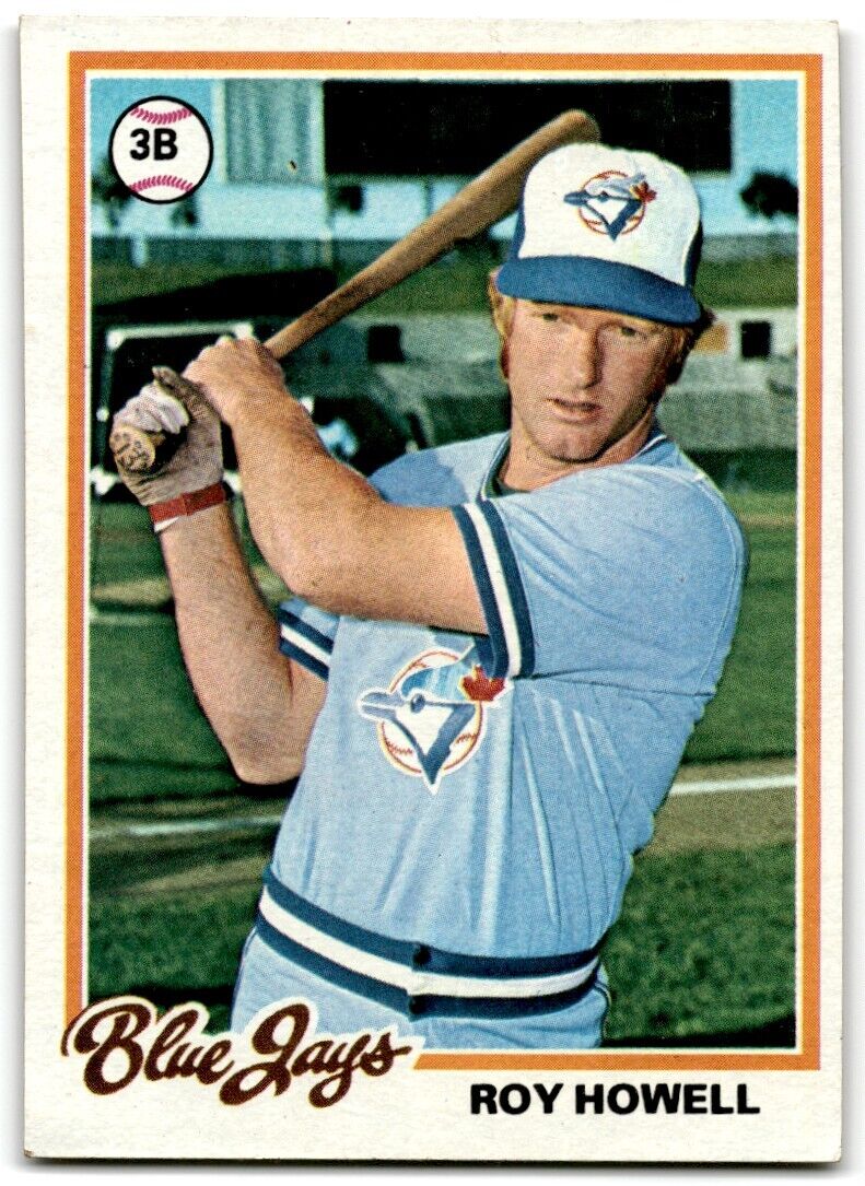 1978 Topps Roy Howell Toronto Blue Jays #394