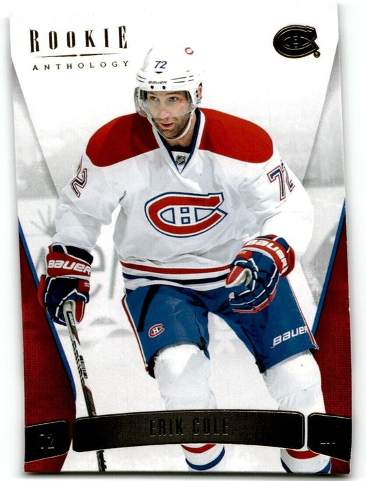 2011-12 Panini Rookie Anthology Erik Cole Montreal Canadiens #52