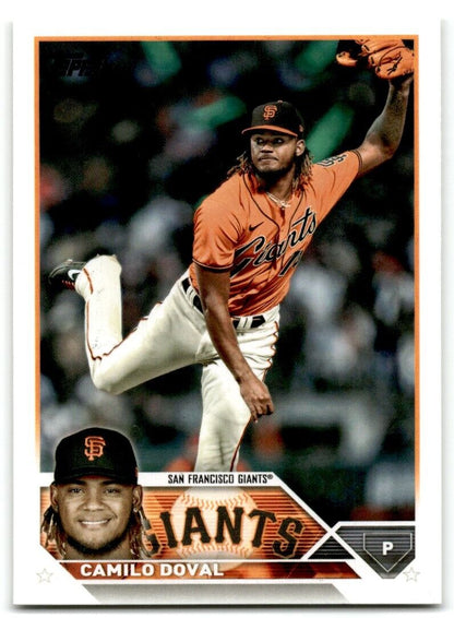 2023 Topps Camilo Doval San Francisco Giants #262