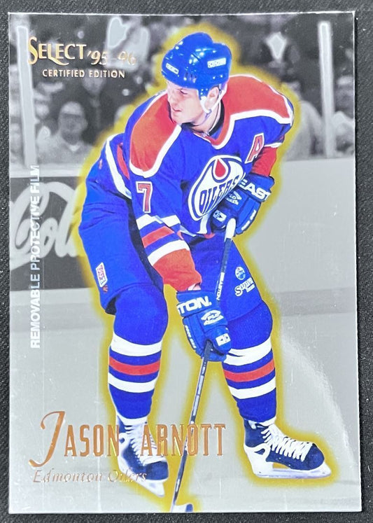 1996-97 Select Certified Jason Arnott Edmonton Oilers #9