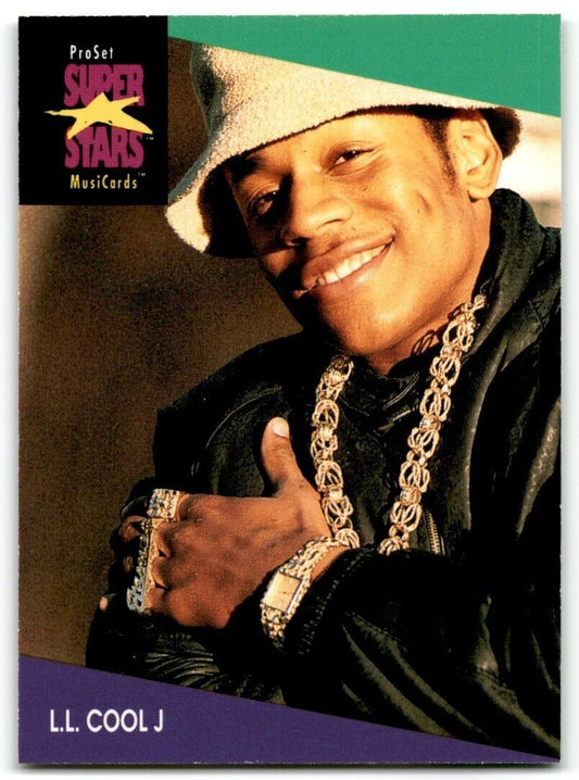 LL Cool J ProSet Super Star MusiCards (Card #130)