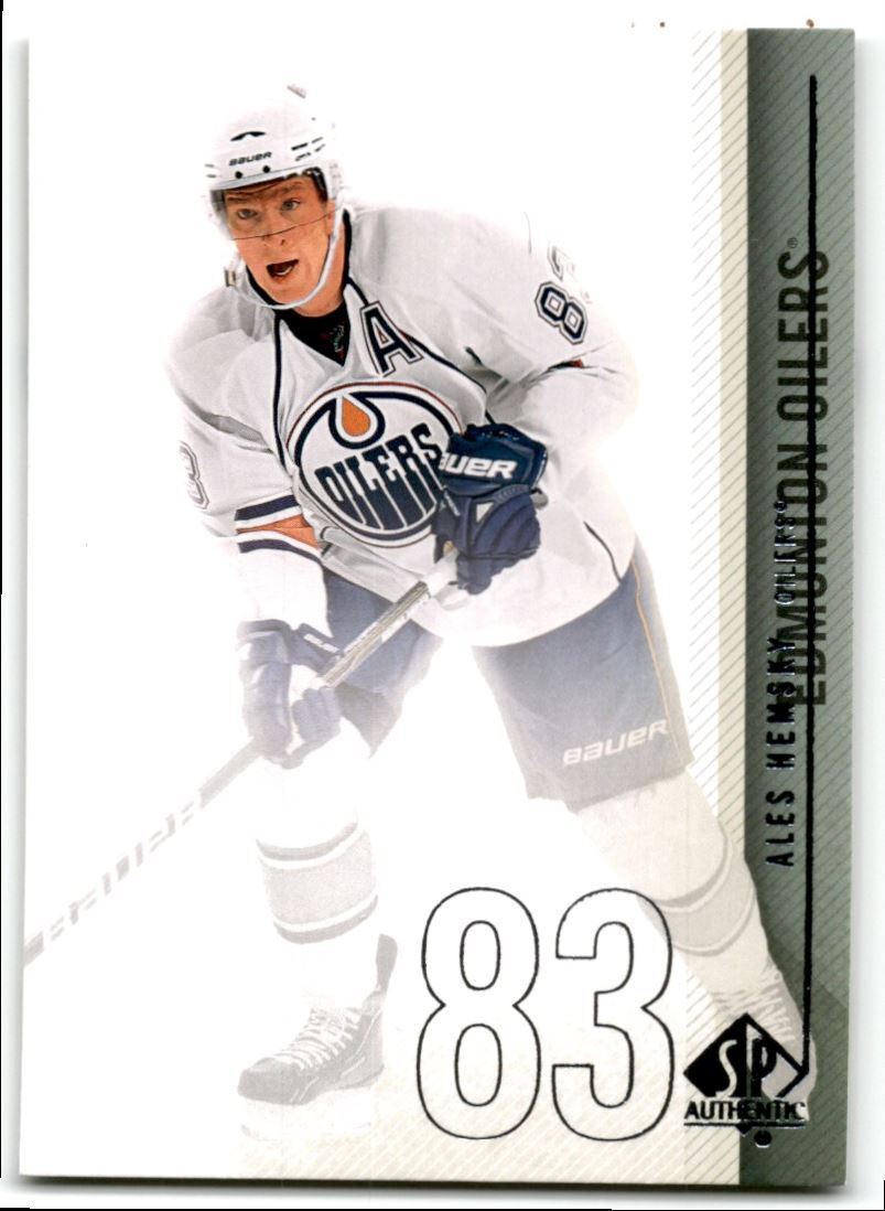 2010-11 SP Authentic Ales Hemsky Edmonton Oilers #120