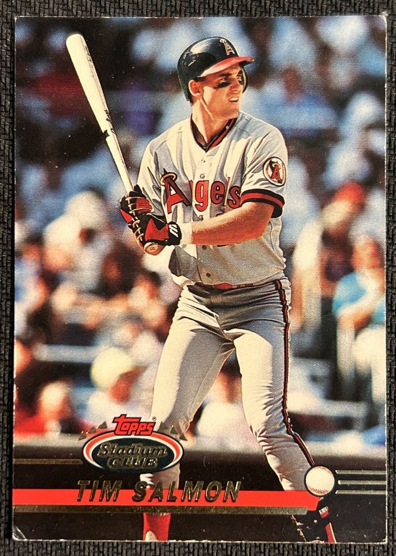 1993 Topps Stadium Club Tim Salmon California Angels #249