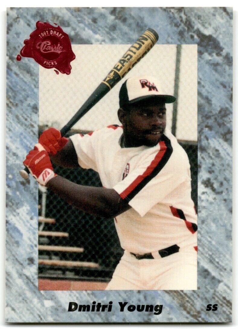 1991 Classic Draft Picks Dmitri Young St. Louis Cardinals #4