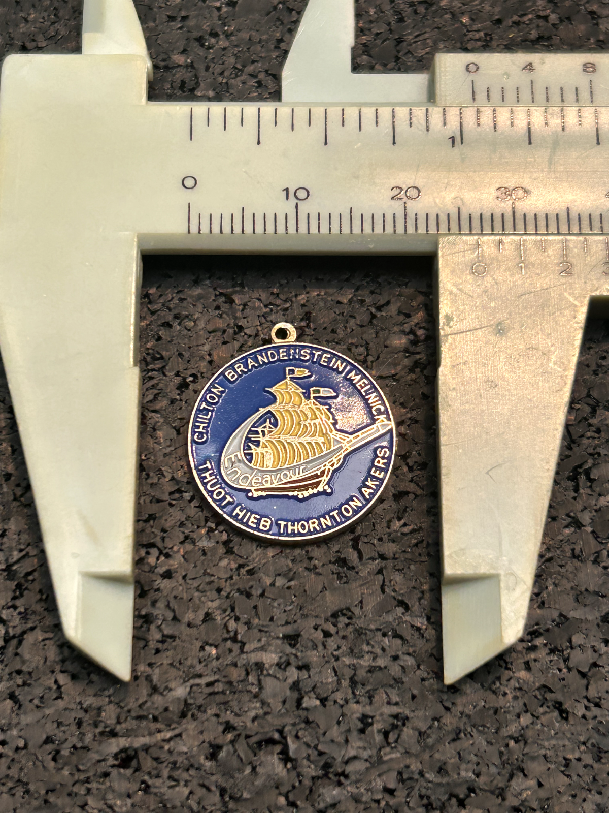 NASA Space Shuttle STS-49 Necklace PENDANT CHARM