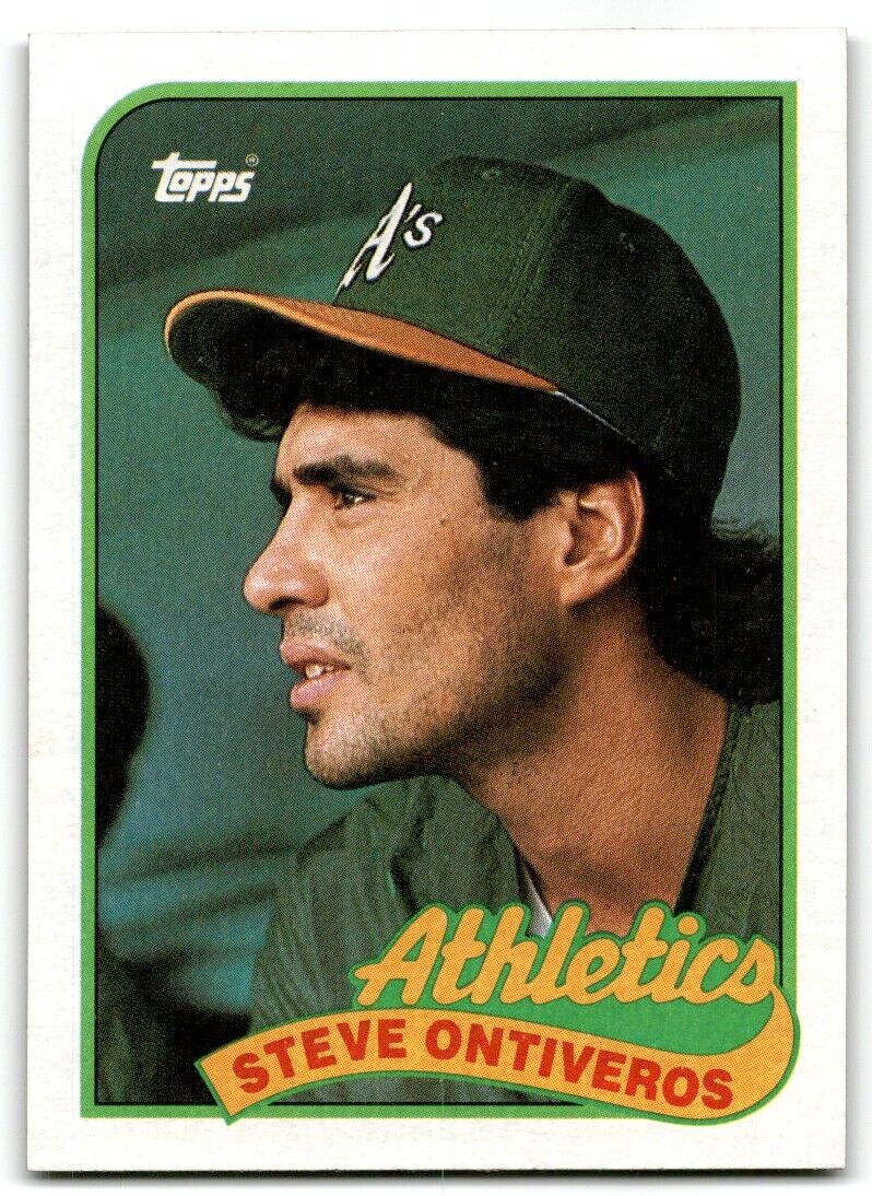 1989 Topps Steve Ontiveros Oakland Athletics #692