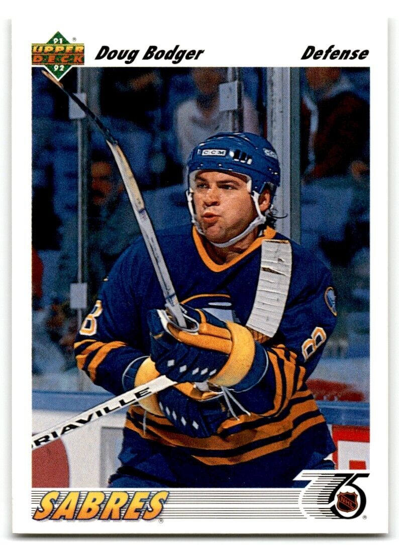 1991-92 Upper Deck Doug Bodger Buffalo Sabres #477