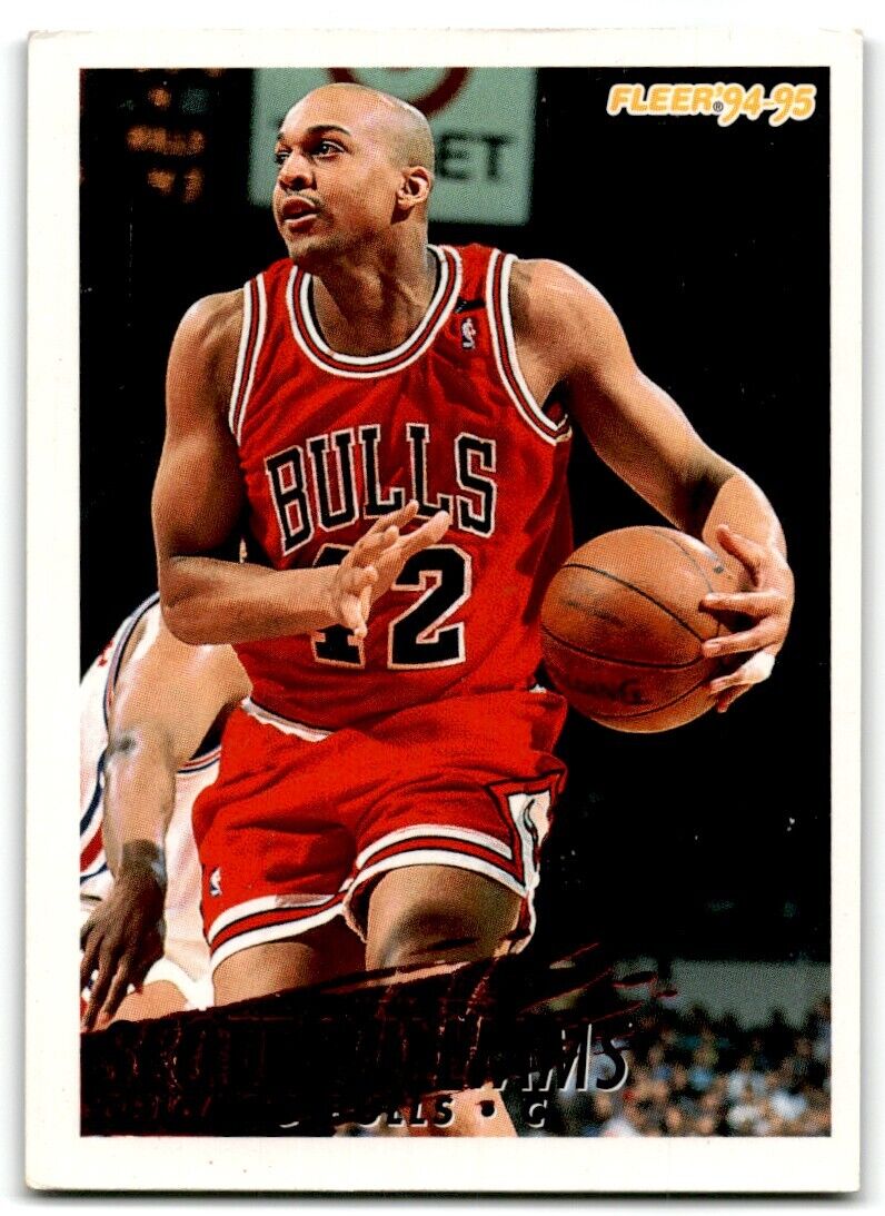 1994-95 Fleer Scott Williams Chicago Bulls #37