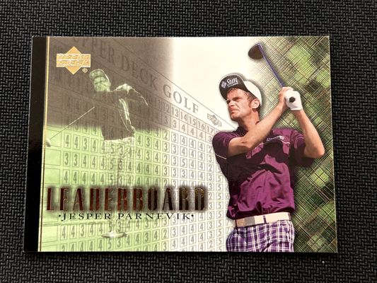 2001 Upper Deck Golf Card #92 Jesper Parnevik