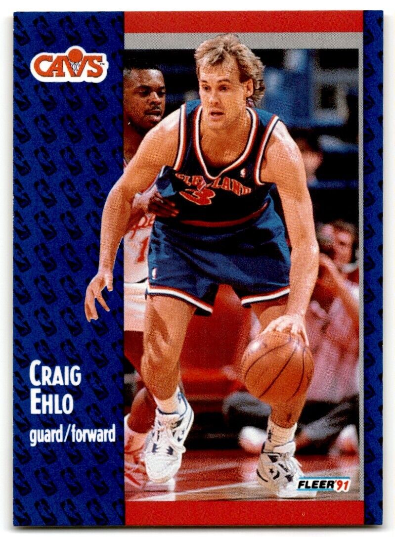 1991-92 Fleer Craig Ehlo Cleveland Cavaliers #35