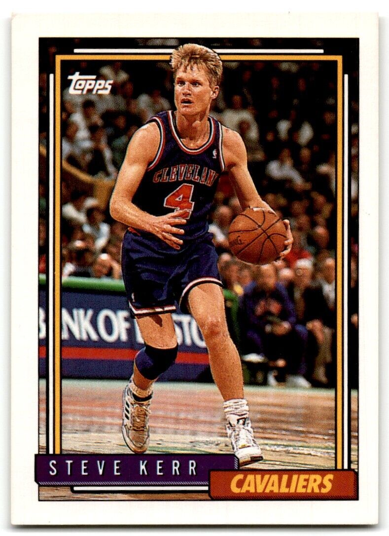 1992-93 Topps Steve Kerr Cleveland Cavaliers #14