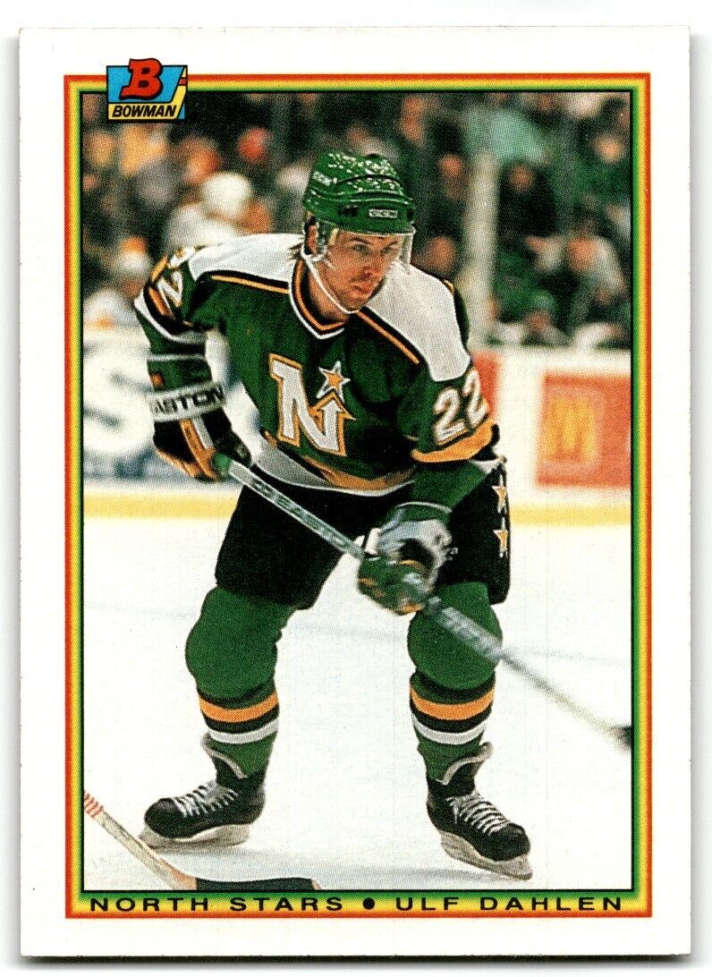 1990-91 Bowman Ulf Dahlen Minnesota North Stars #176