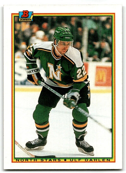 1990-91 Bowman Ulf Dahlen Minnesota North Stars #176