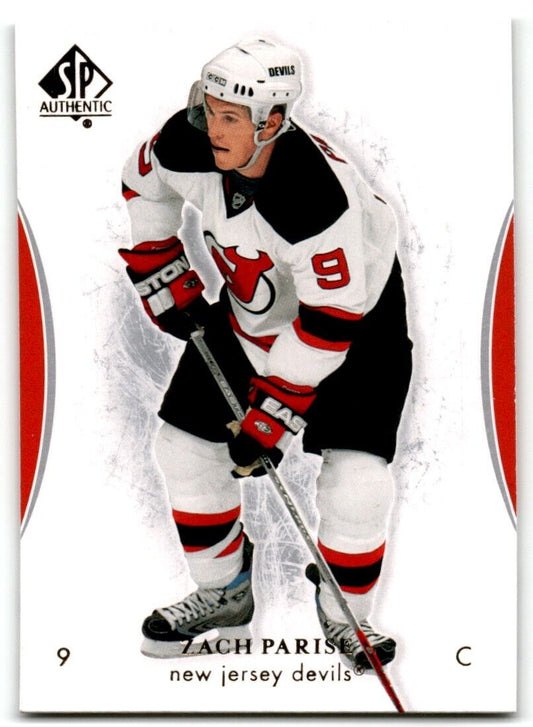 2007-08 SP Authentic Zach Parise New Jersey Devils #47