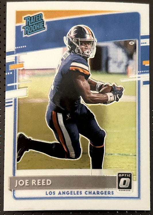 2020 Donruss Optic Joe Reed Rookie Los Angeles Chargers #196