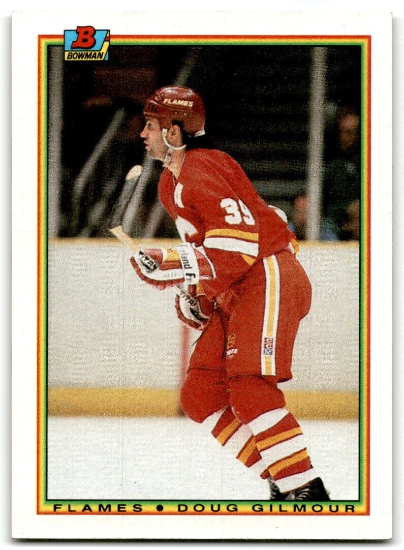 1990-91 Bowman Doug Gilmour Calgary Flames #96