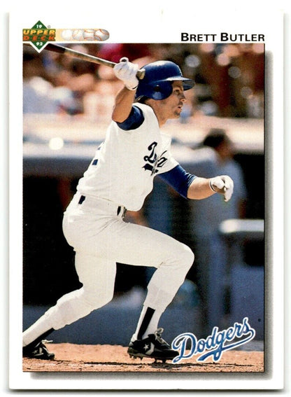 1992 Upper Deck Brett Butler Los Angeles Dodgers #307