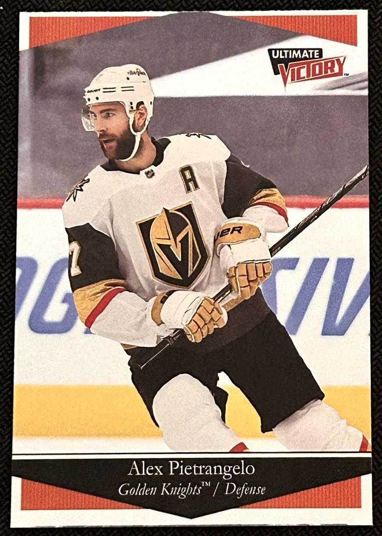 2020-21 Upper Deck Ultimate Victory Alex Pietrangelo Vegas Golden Knights #UV-16