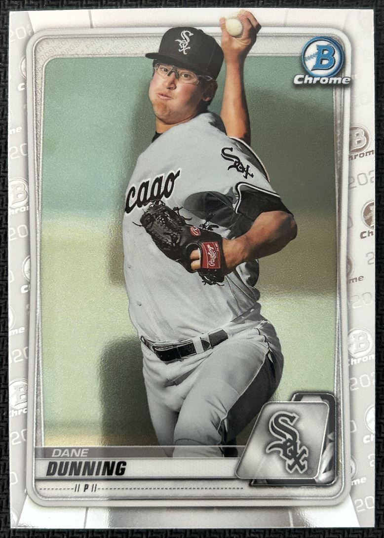 2020 Bowman Chrome Prospects Dane Dunning Chicago White Sox #BCP-92