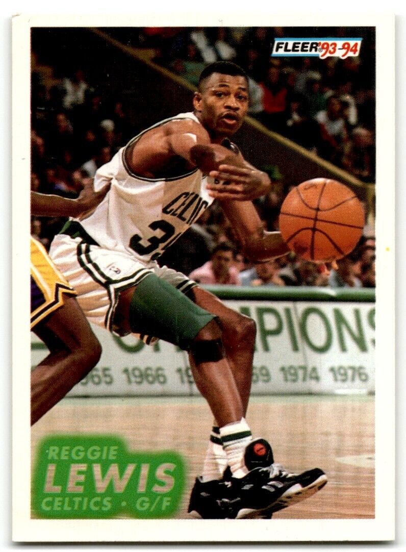 1993-94 Fleer Reggie Lewis Boston Celtics #14