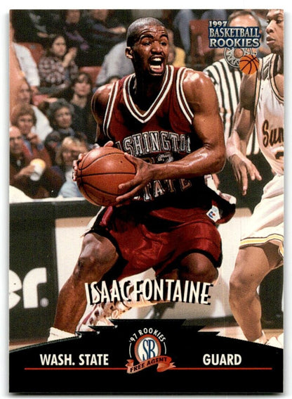 1997-98 Score Board Rookies Isaac Fontaine Washington State Cougars #46