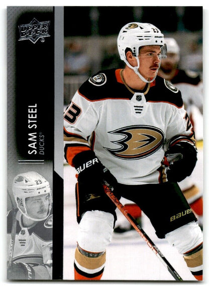 2021-22 Upper Deck Sam Steel Anaheim Ducks #256