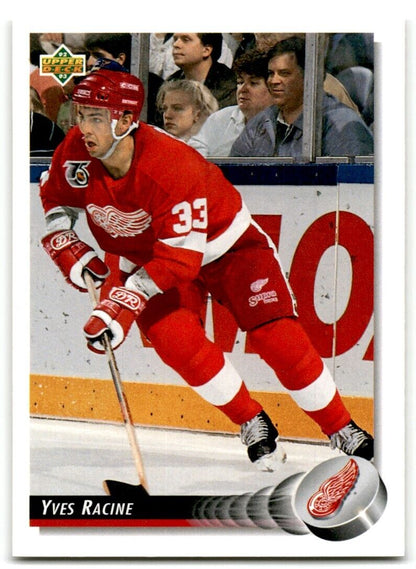 1992-93 Upper Deck Yves Racine Detroit Red Wings #142