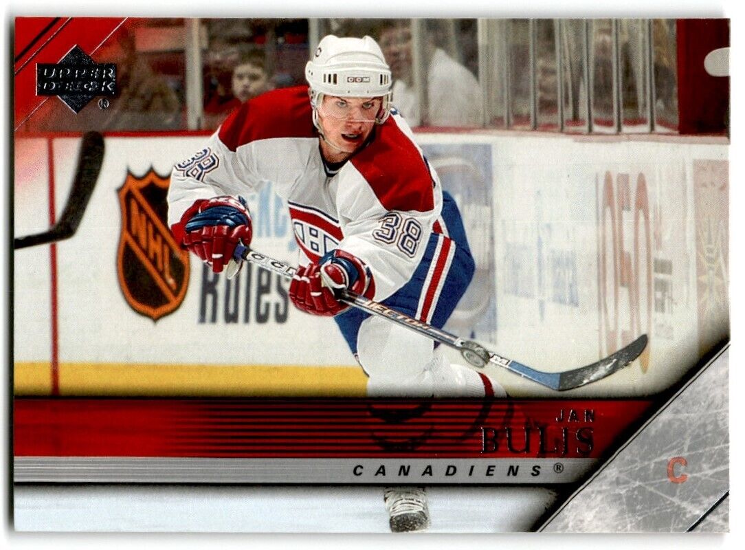 2005-06 Upper Deck Jan Bulis Montreal Canadiens #103