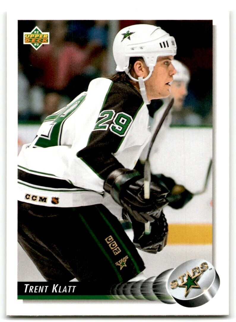 1992-93 Upper Deck Trent Klatt Minnesota North Stars #62