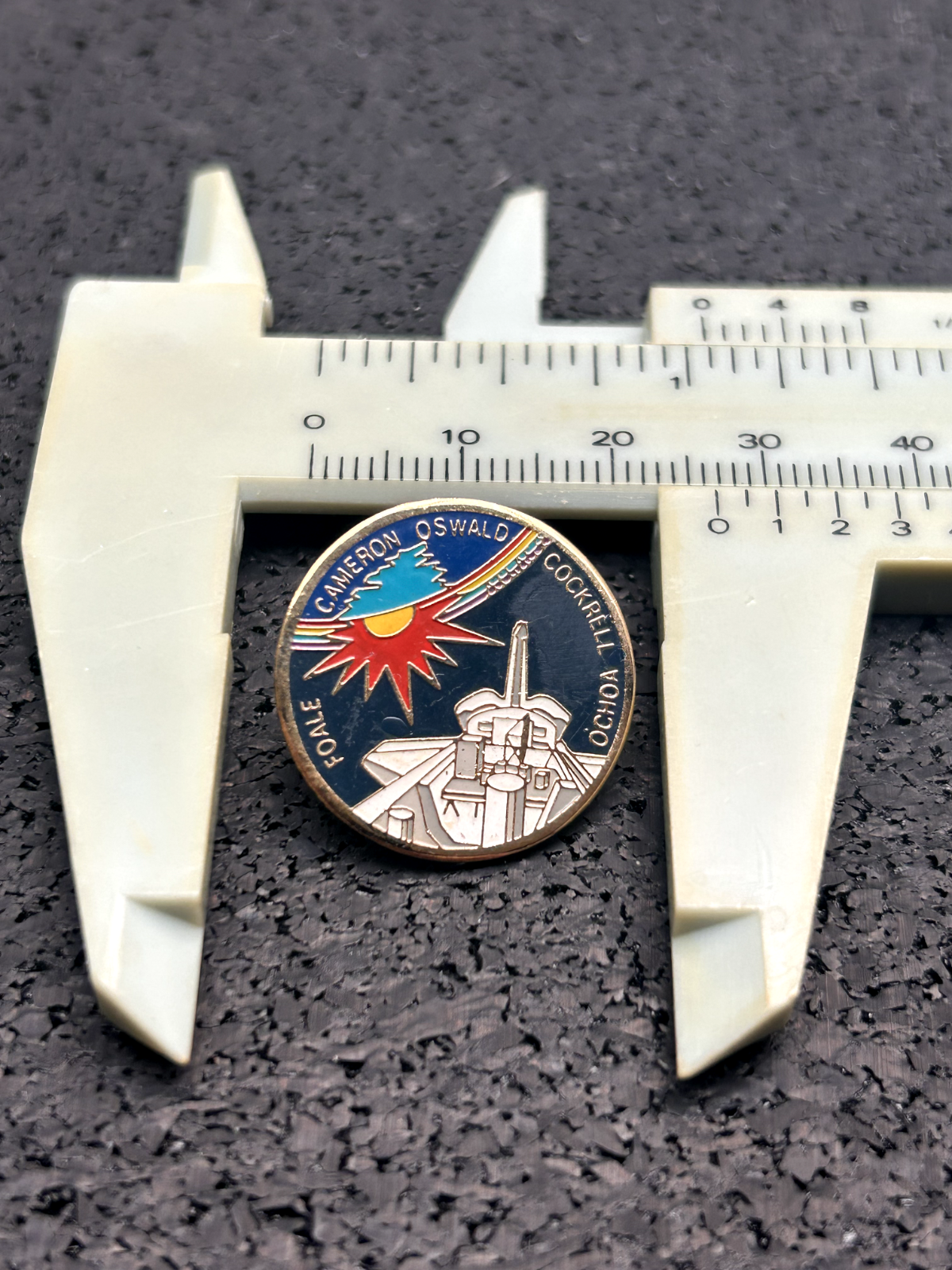 NASA pin Space Shuttle STS-56 mission