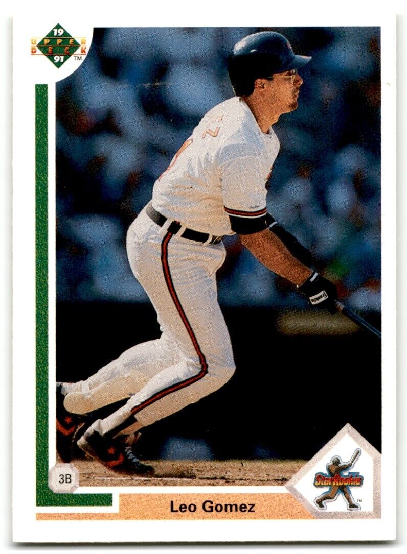 1991 Upper Deck Leo Gomez Baltimore Orioles #6