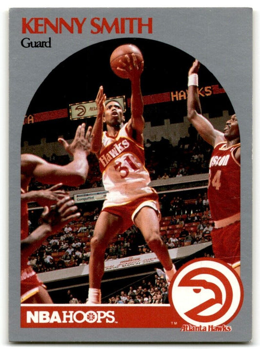 1990-91 Hoops Kenny Smith Atlanta Hawks #33