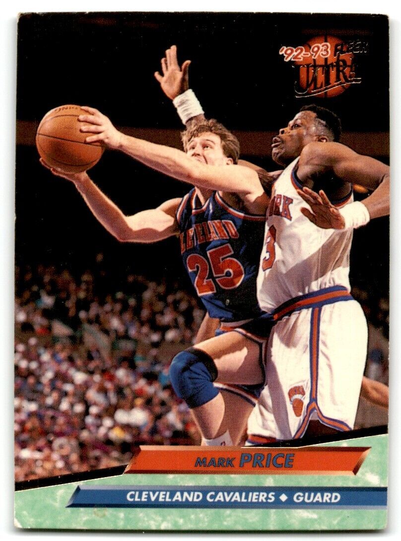 1992-93 Fleer Ultra Mark Price Cleveland Cavaliers #38