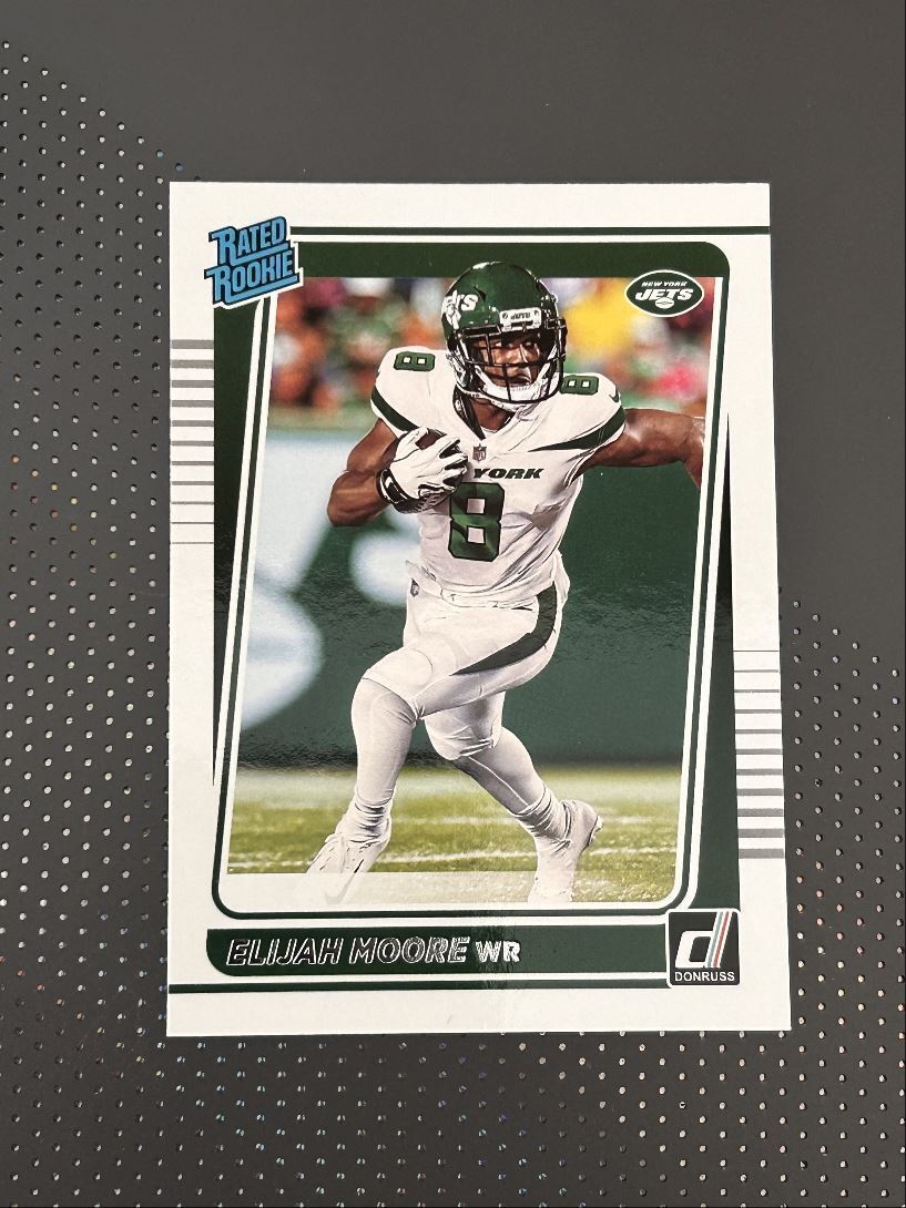 2021 Donruss Elijah Moore Rookie New York Jets #271