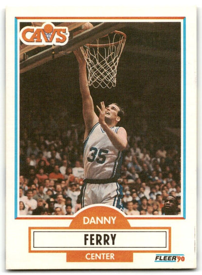 1990-91 Fleer Danny Ferry Rookie Cleveland Cavaliers #33