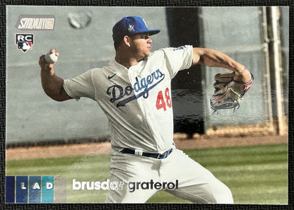 2020 Topps Stadium Club Brusdar Graterol Rookie Los Angeles Dodgers #53