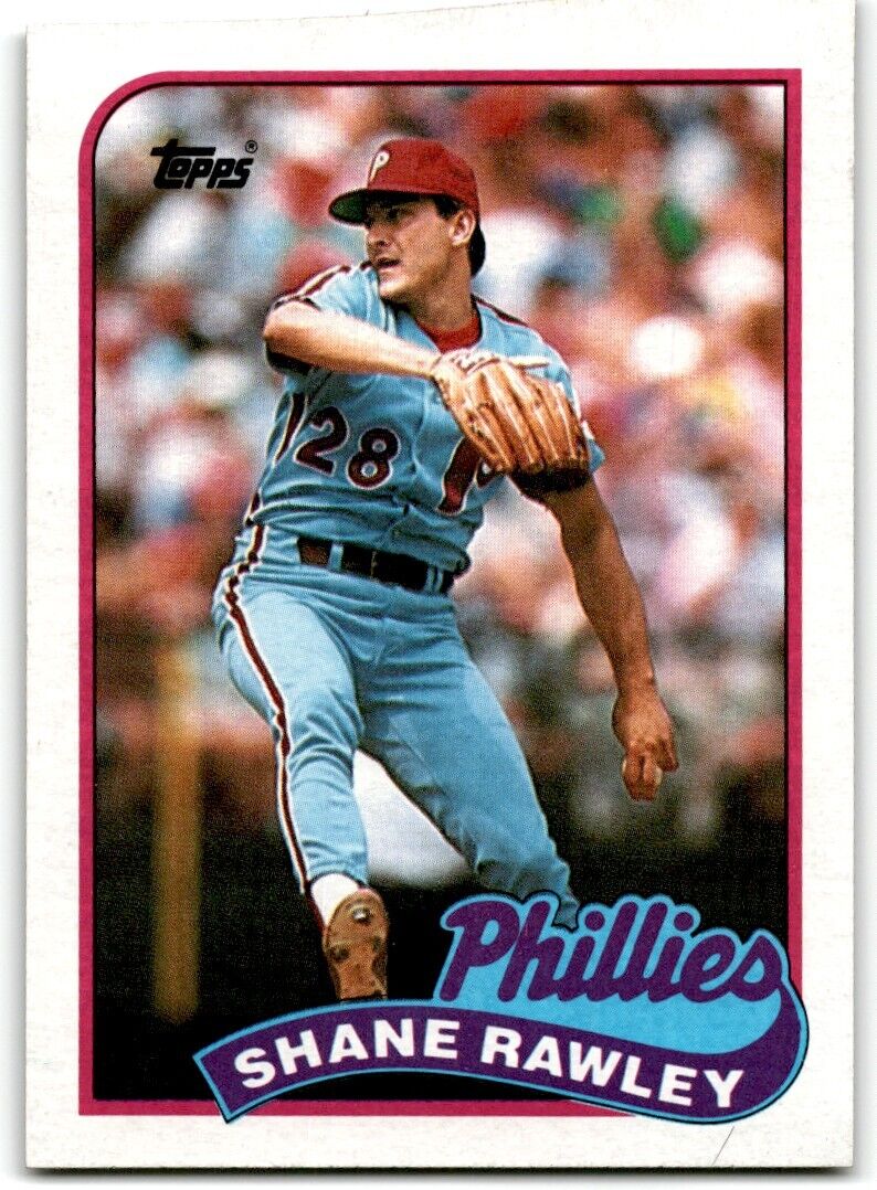 1989 Topps Shane Rawley Philadelphia Phillies #494