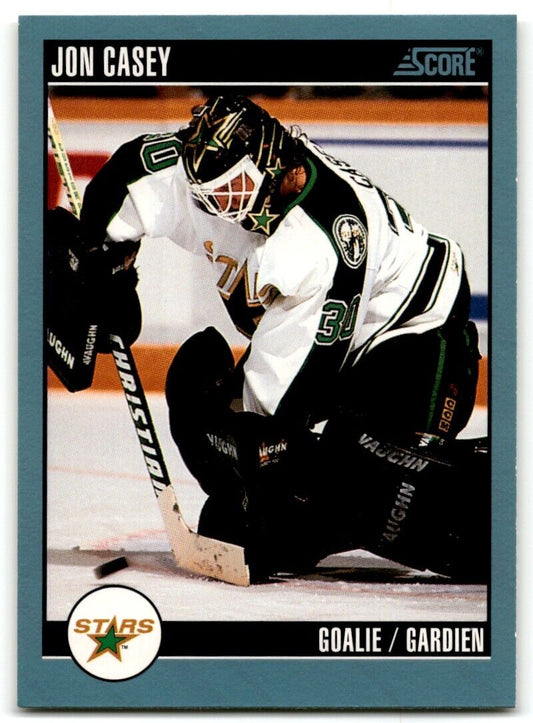 1992-93 Score Jon Casey Minnesota North Stars #249