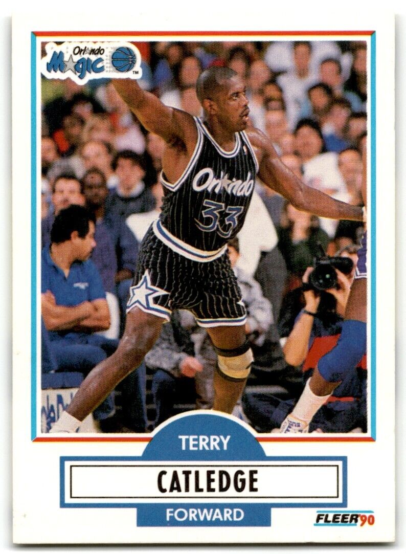 1990-91 Fleer Terry Catledge Orlando Magic #133