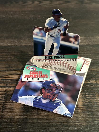 1995 Kraft Singles Superstars Mike Piazza Pop-Up #26 of 30 Dodgers