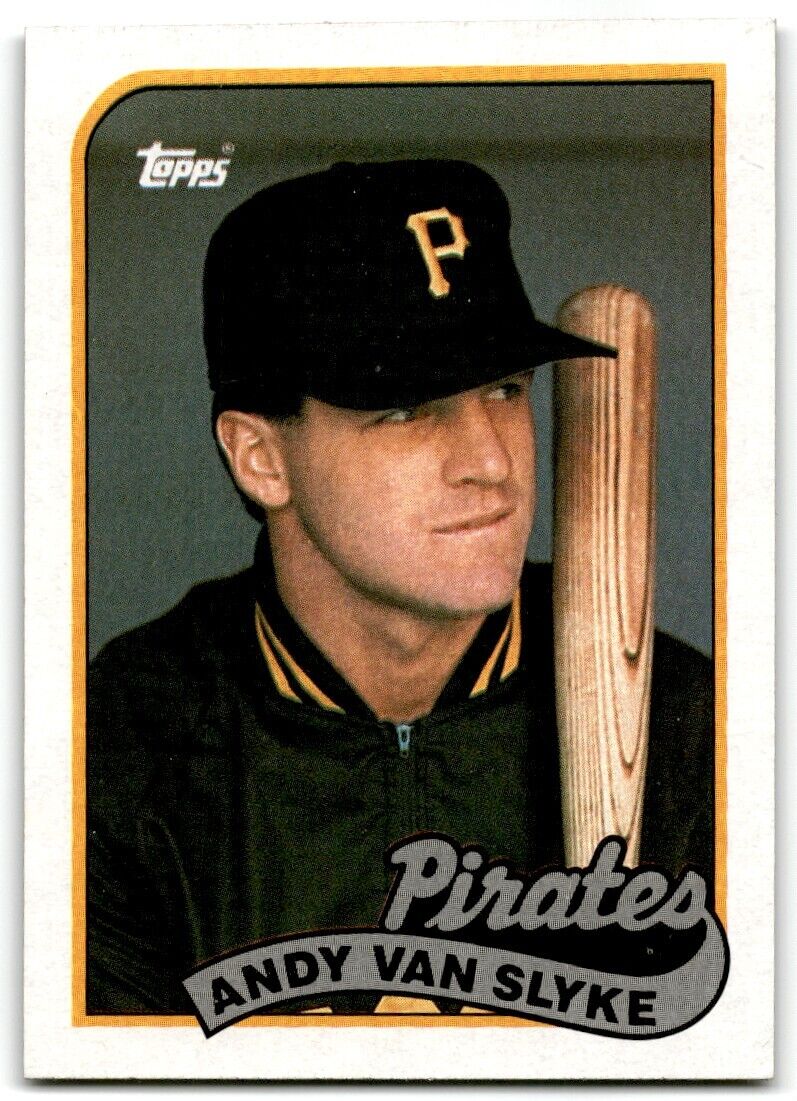 1989 Topps Andy Van Slyke Pittsburgh Pirates #350