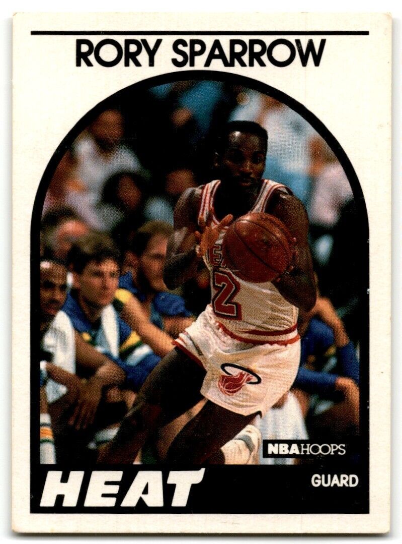 1989-90 Hoops Rory Sparrow Miami Heat #207