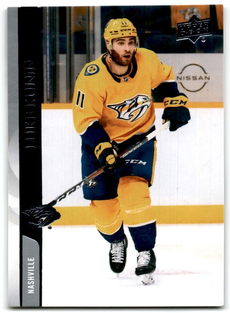 2020-21 Upper Deck Luke Kunin Nashville Predators #579