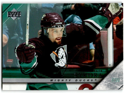 2005-06 Upper Deck Petr Sykora Anaheim Mighty Ducks #248