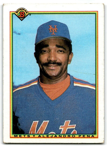 1990 Bowman Alejandro Pena New York Mets #124