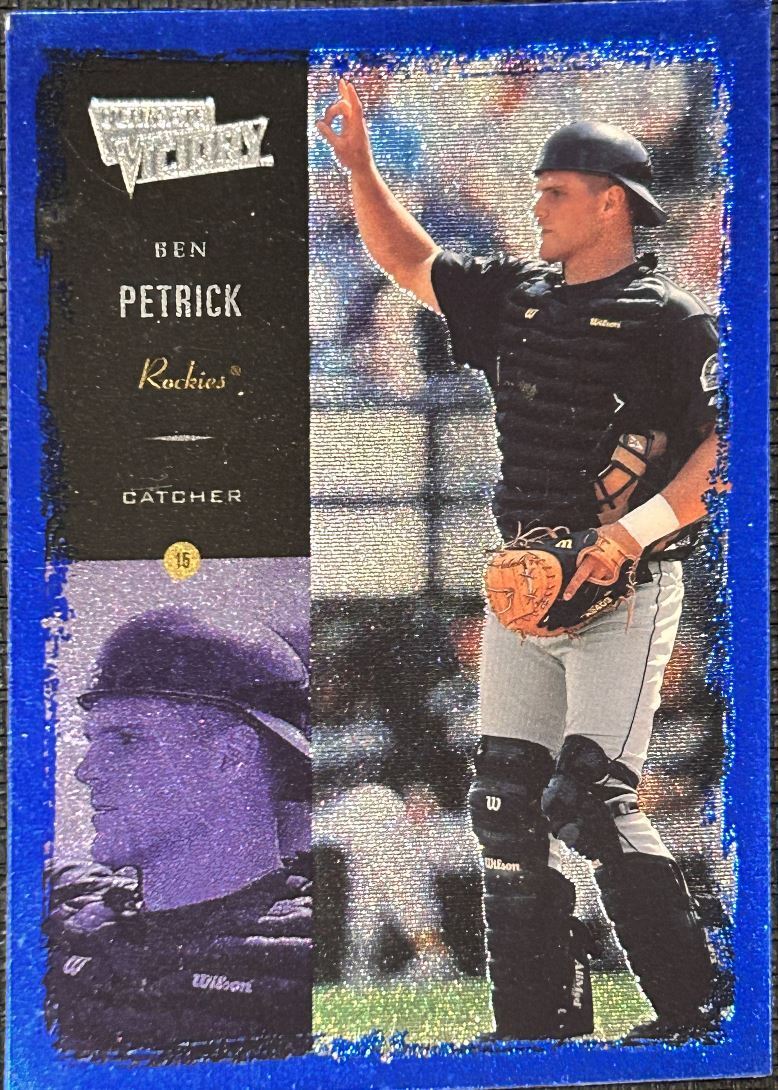 2000 Victory Ben Petrick Colorado Rockies #90