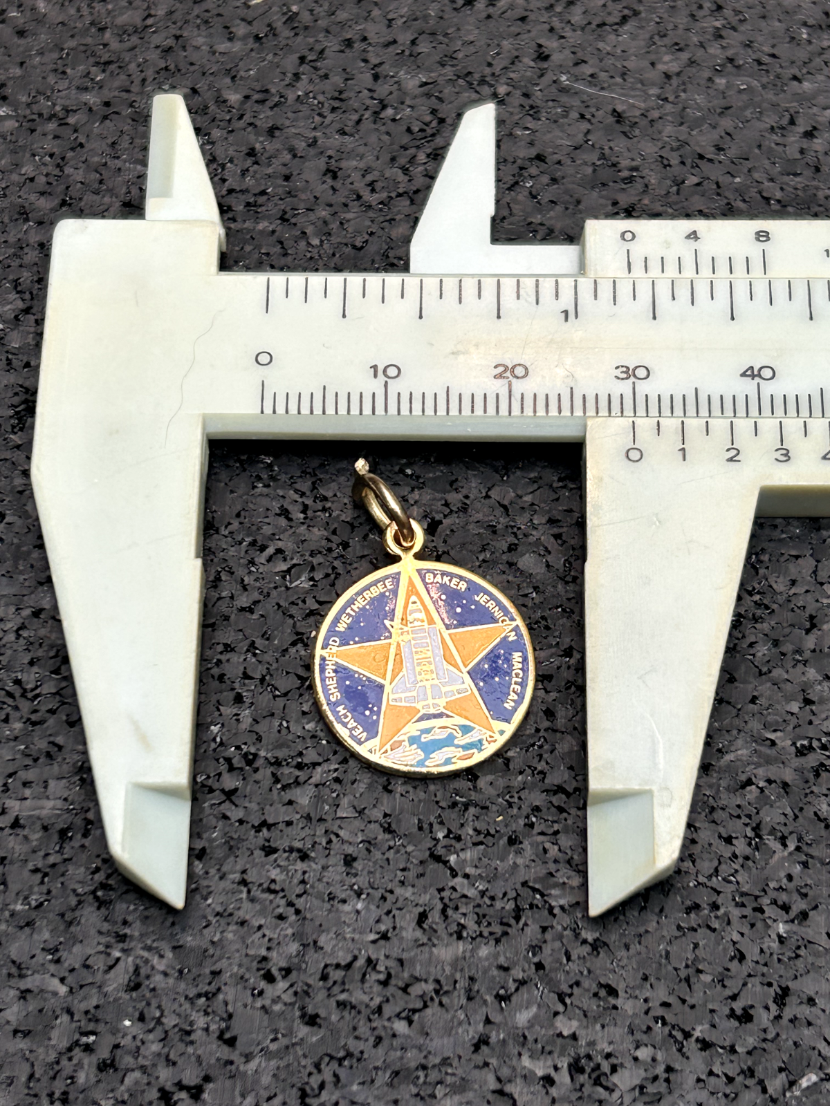 NASA Space Shuttle STS-52 Necklace PENDANT CHARM